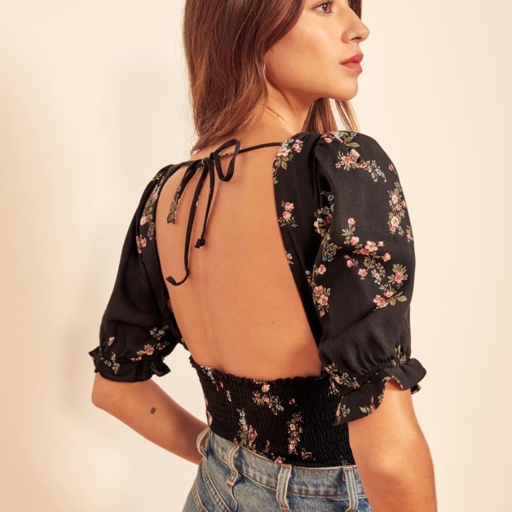 Reformation Agoura Top in Marisol